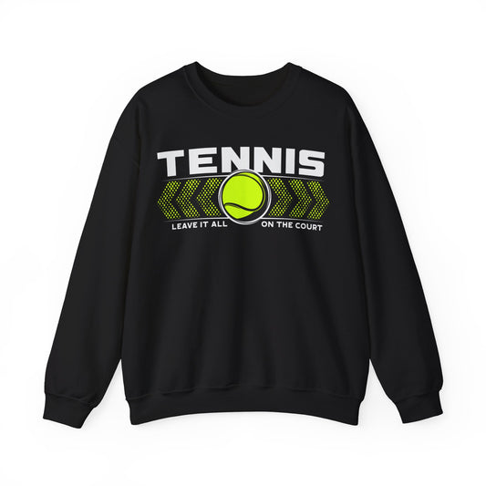 Tennis Leave It All On The Court Crewneck Sweatshirt