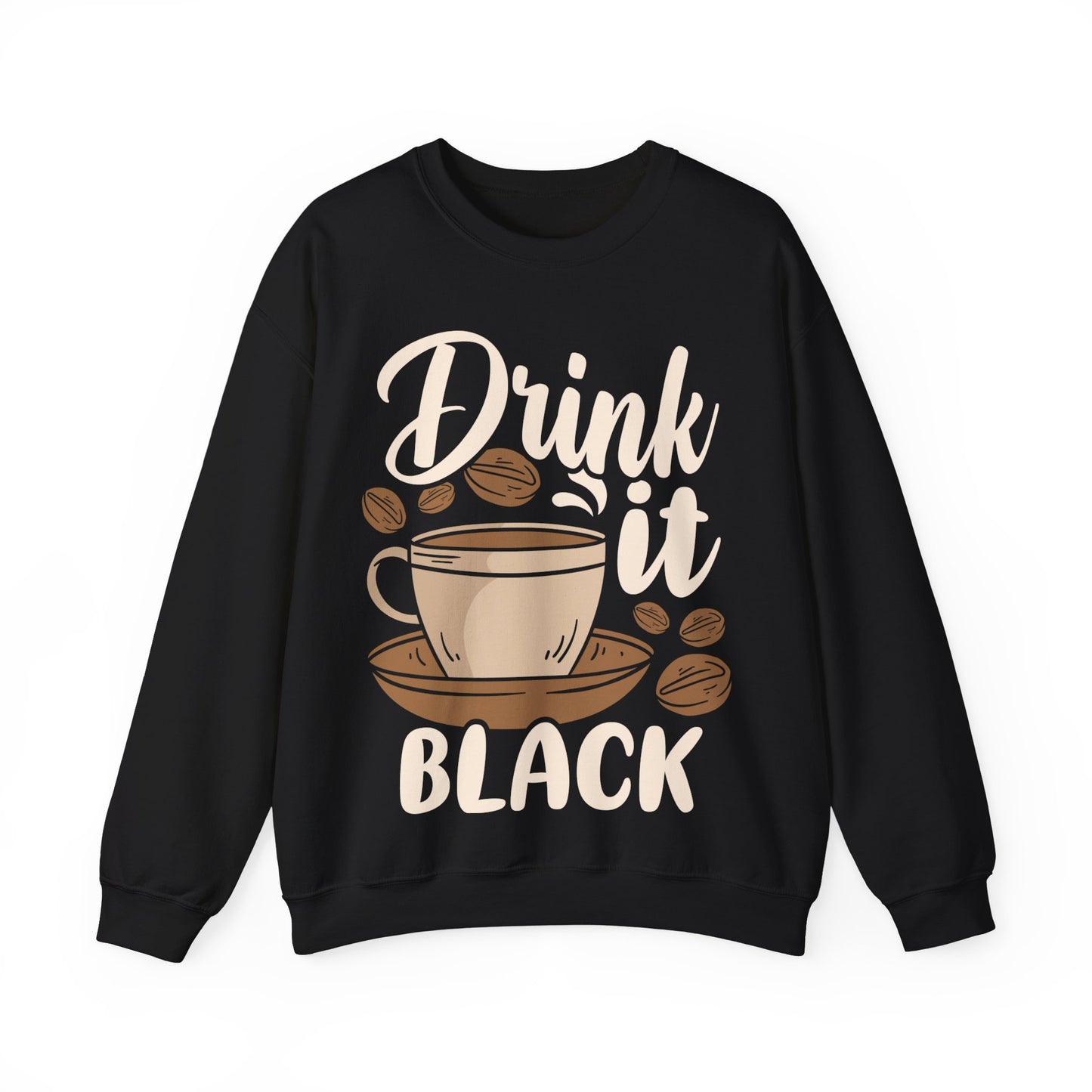 Drink It Black Crewneck Sweatshirt