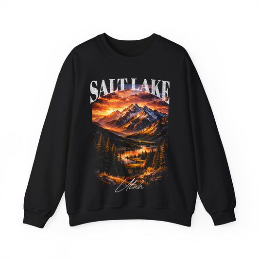 Salt Lake City Utah Crewneck Sweatshirt