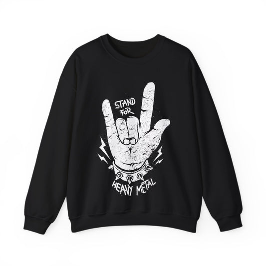 Stand For Heavy Metal Crewneck Sweatshirt