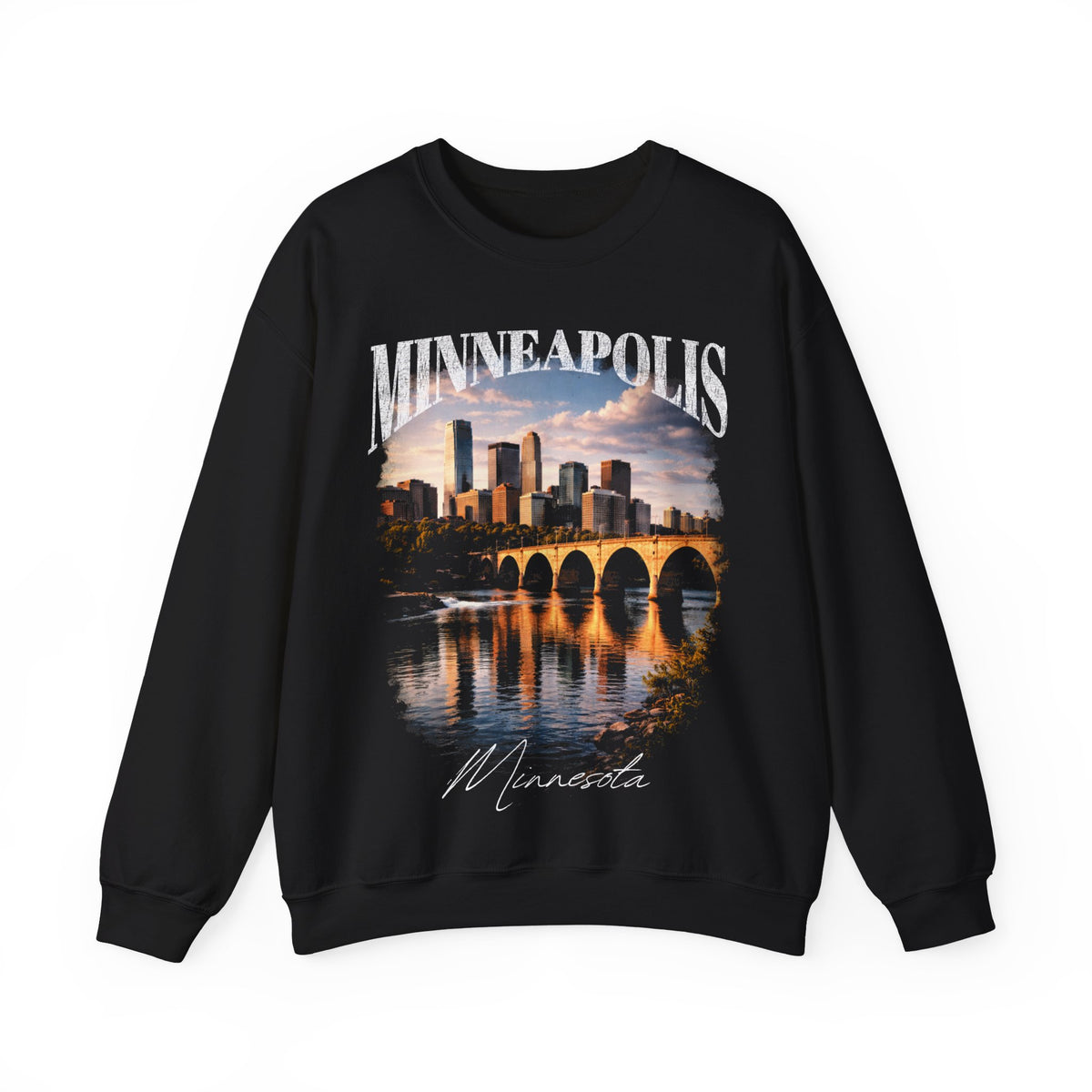Minneapolis Minnesota Crewneck Sweatshirt