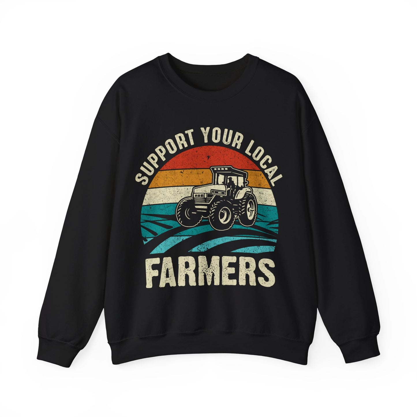 Support Your Local Farmers Crewneck Sweatshirt