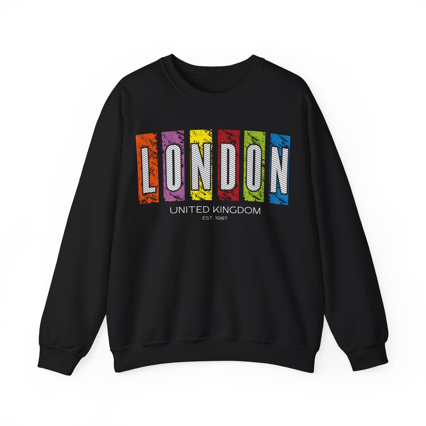 London United Kingdom Est. 1987 Crewneck Sweatshirt