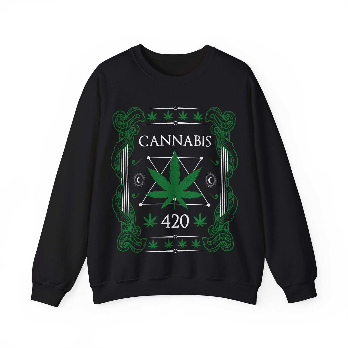 Cannabis 420 Crewneck Sweatshirt