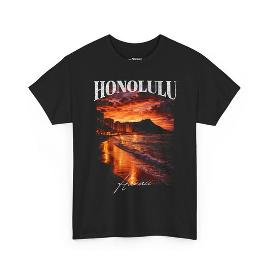 Honolulu Hawaii Shirt | Waikiki Beach City Pride Graphic Tee