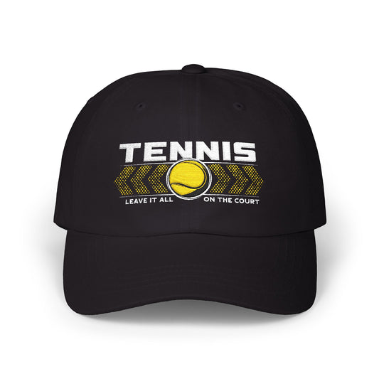 Tennis Leave It All On The Court Cap
