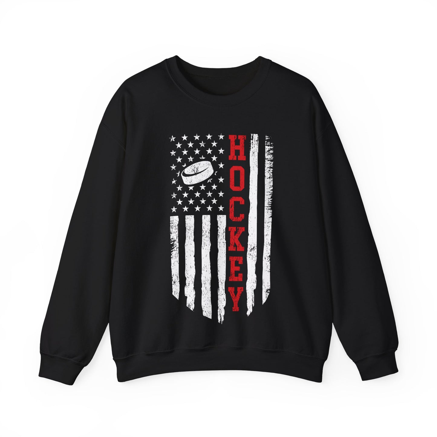 Hockey Flag Crewneck Sweatshirt