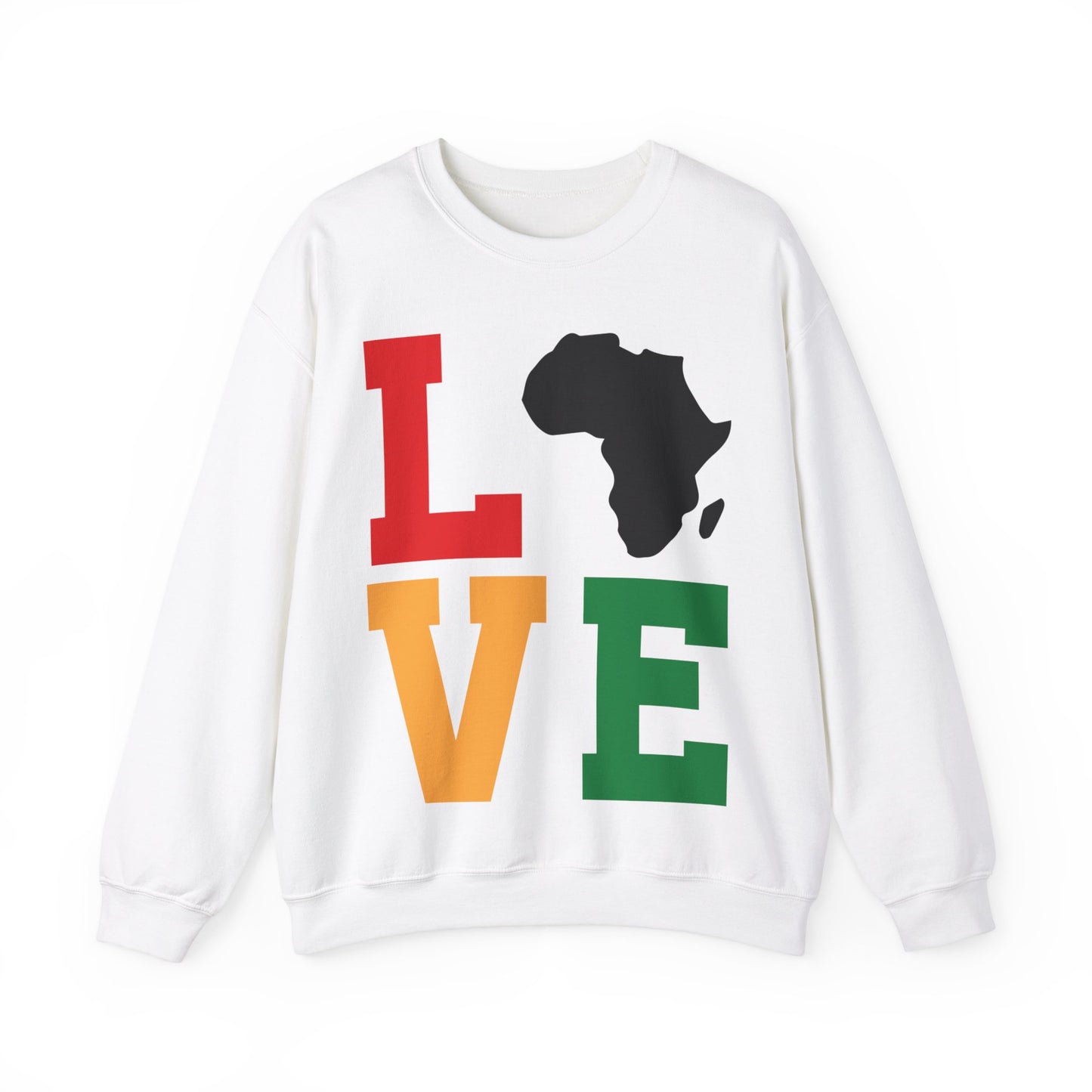 Africa Love Crewneck Sweatshirt