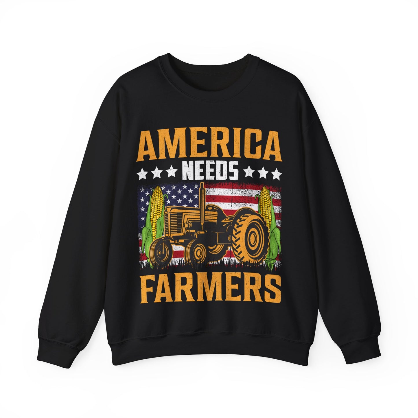America Needs Farmers Crewneck Sweatshirt