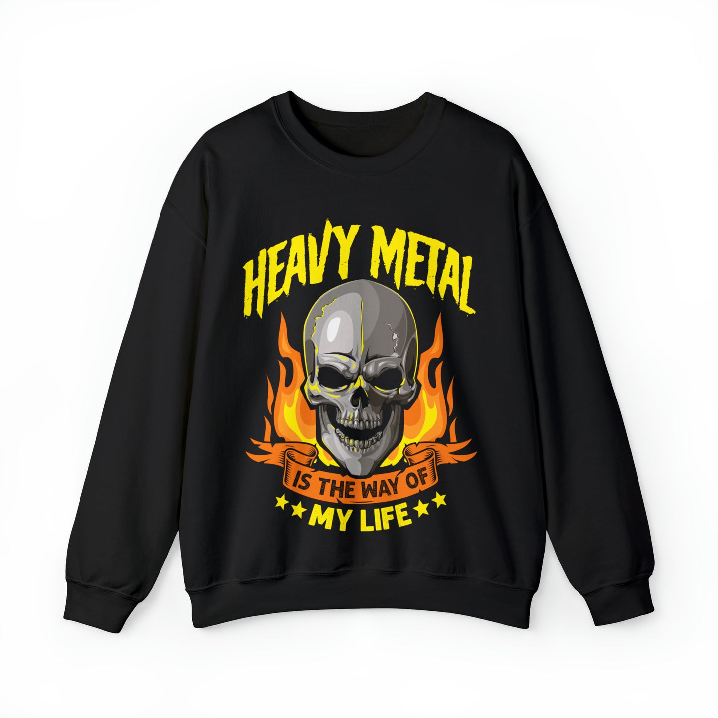 Heavy Metal My Life Crewneck Sweatshirt