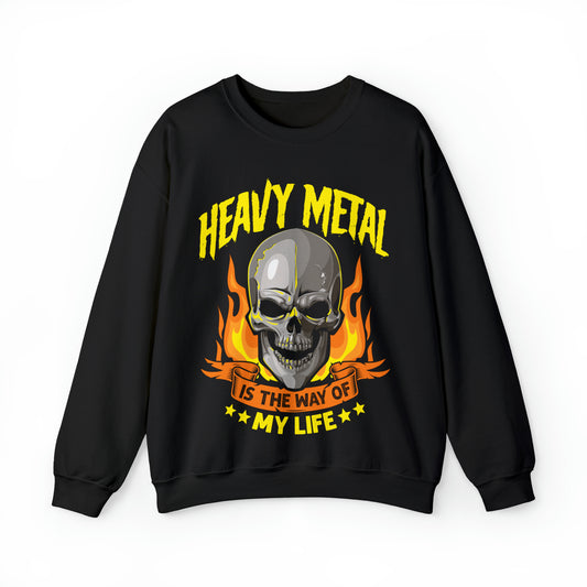 Heavy Metal My Life Crewneck Sweatshirt