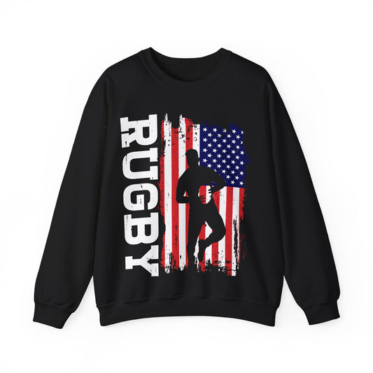 Rugby Flag Crewneck Sweatshirt