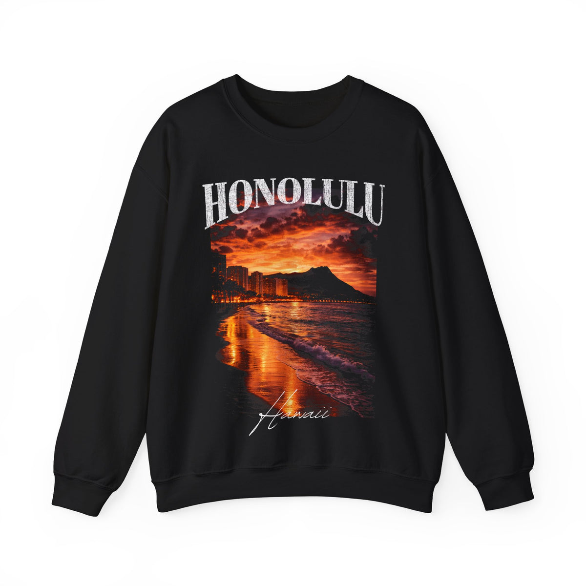 Honolulu Hawaii Crewneck Sweatshirt