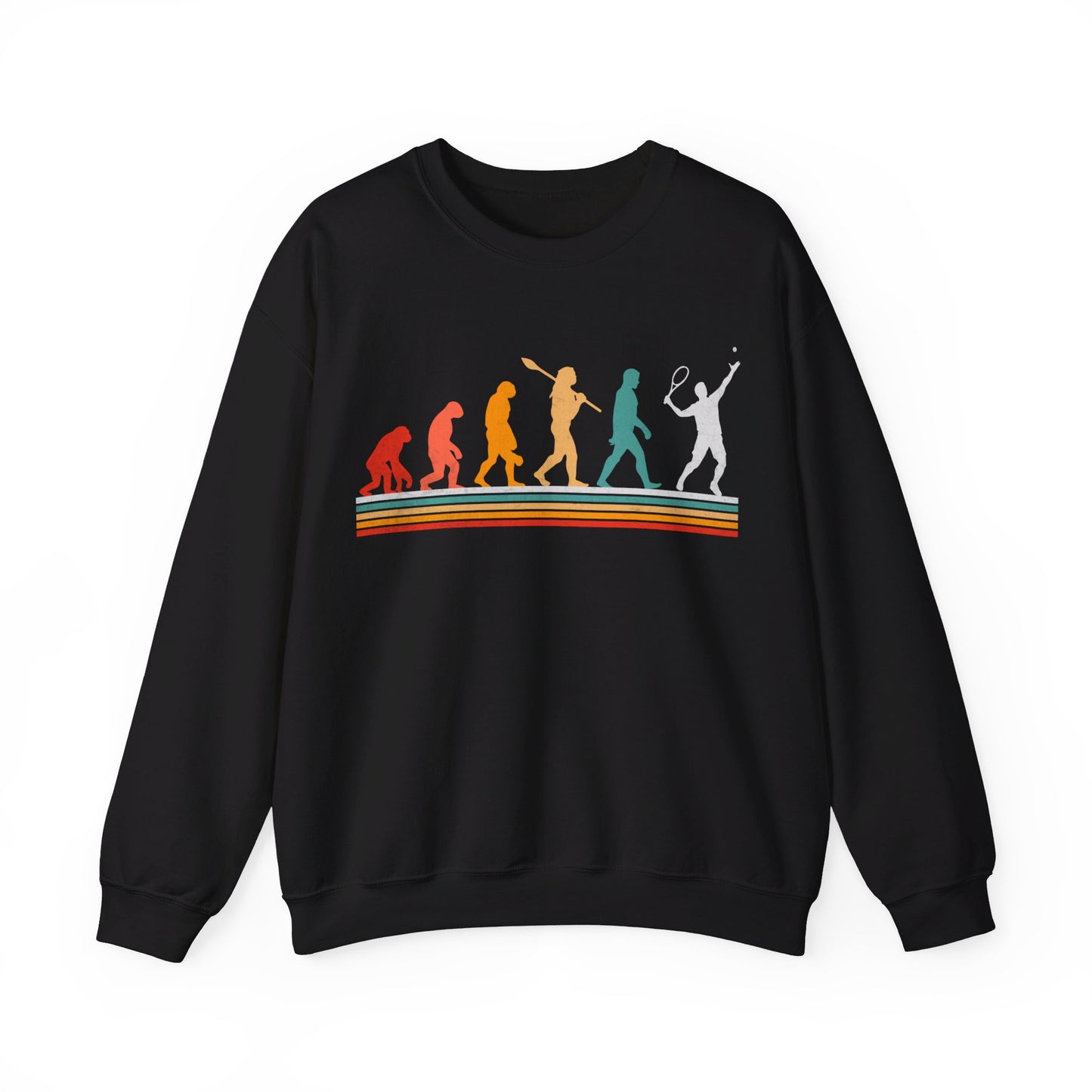 Evolution Of Tennis Crewneck Sweatshirt