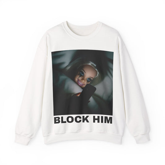 Block Him Crewneck Sweatshirt