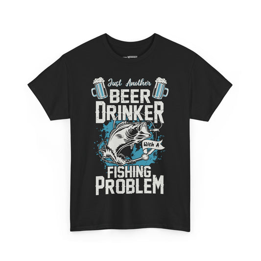 Just Another Beer Drinking Fishing Problem Shirt
