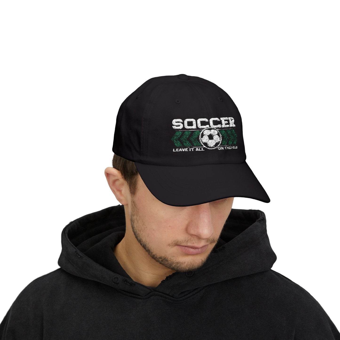 Soccer Leave It All On The Field Cap