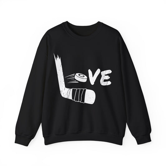 Hockey Love Crewneck Sweatshirt