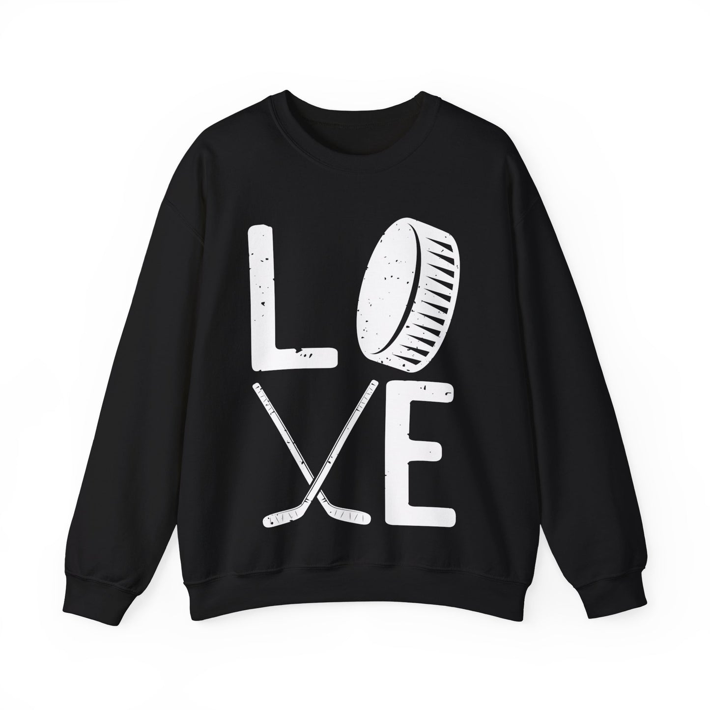 Hockey Love Crewneck Sweatshirt