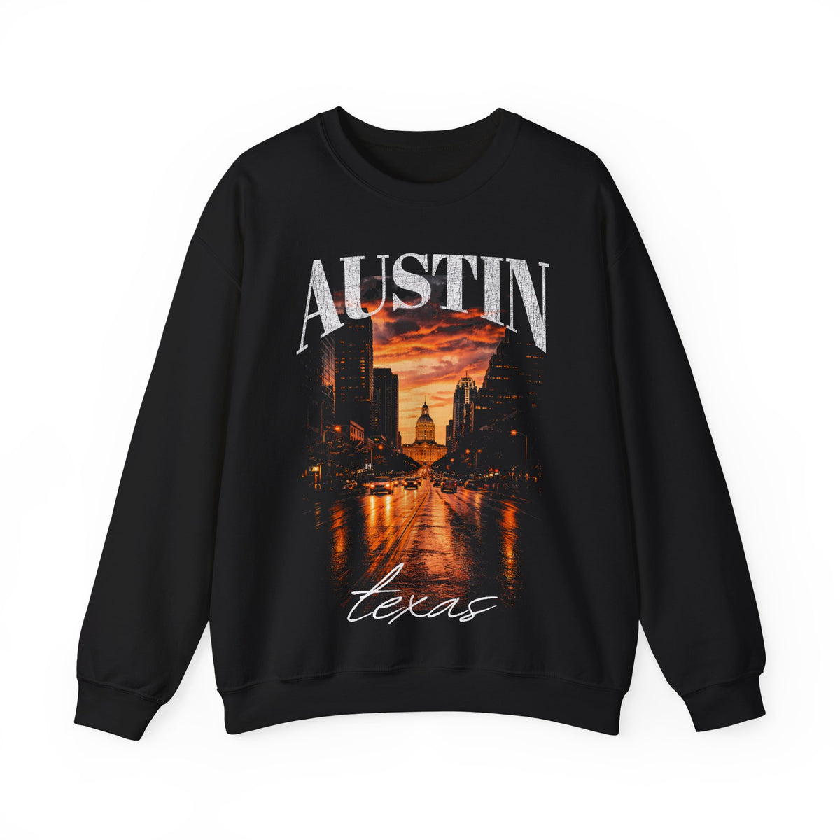 Austin Texas Crewneck Sweatshirt