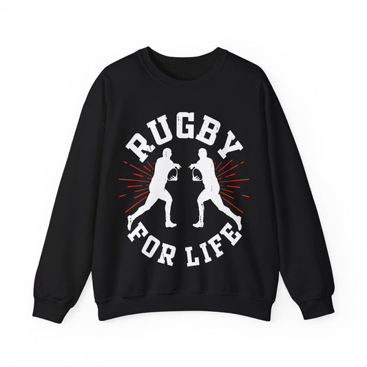 Rugby For Life Crewneck Sweatshirt