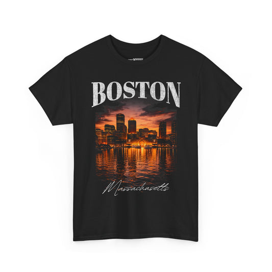 Boston Massachusetts Graphic Tee | New England City Pride Shirt