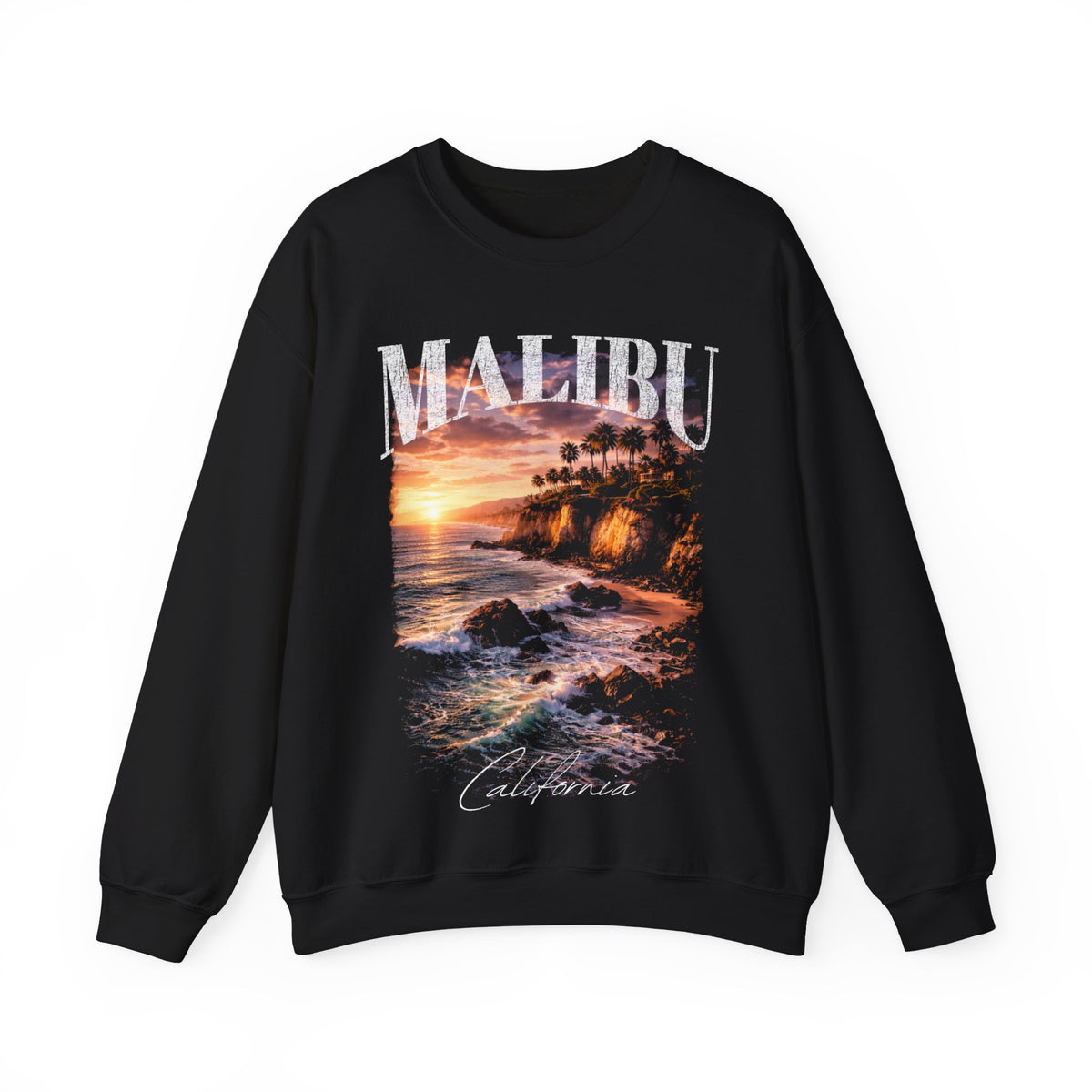 Malibu California Crewneck Sweatshirt