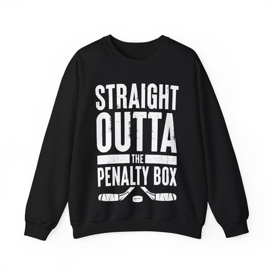 Straight Outta The Penalty Box Crewneck Sweatshirt