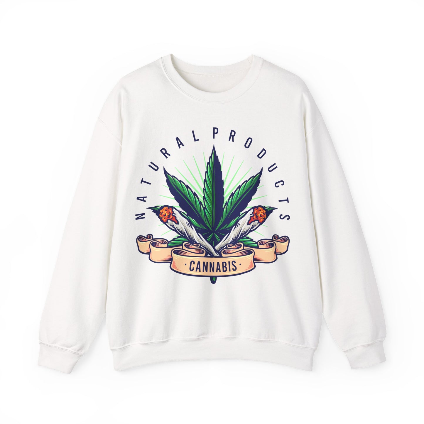 Natural Products Cannabis Crewneck Sweatshirt