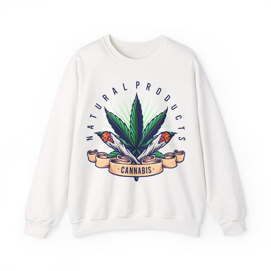 Natural Products Cannabis Crewneck Sweatshirt