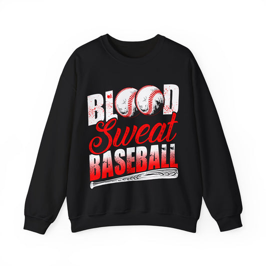 Blood Sweet Baseball Crewneck Sweatshirt