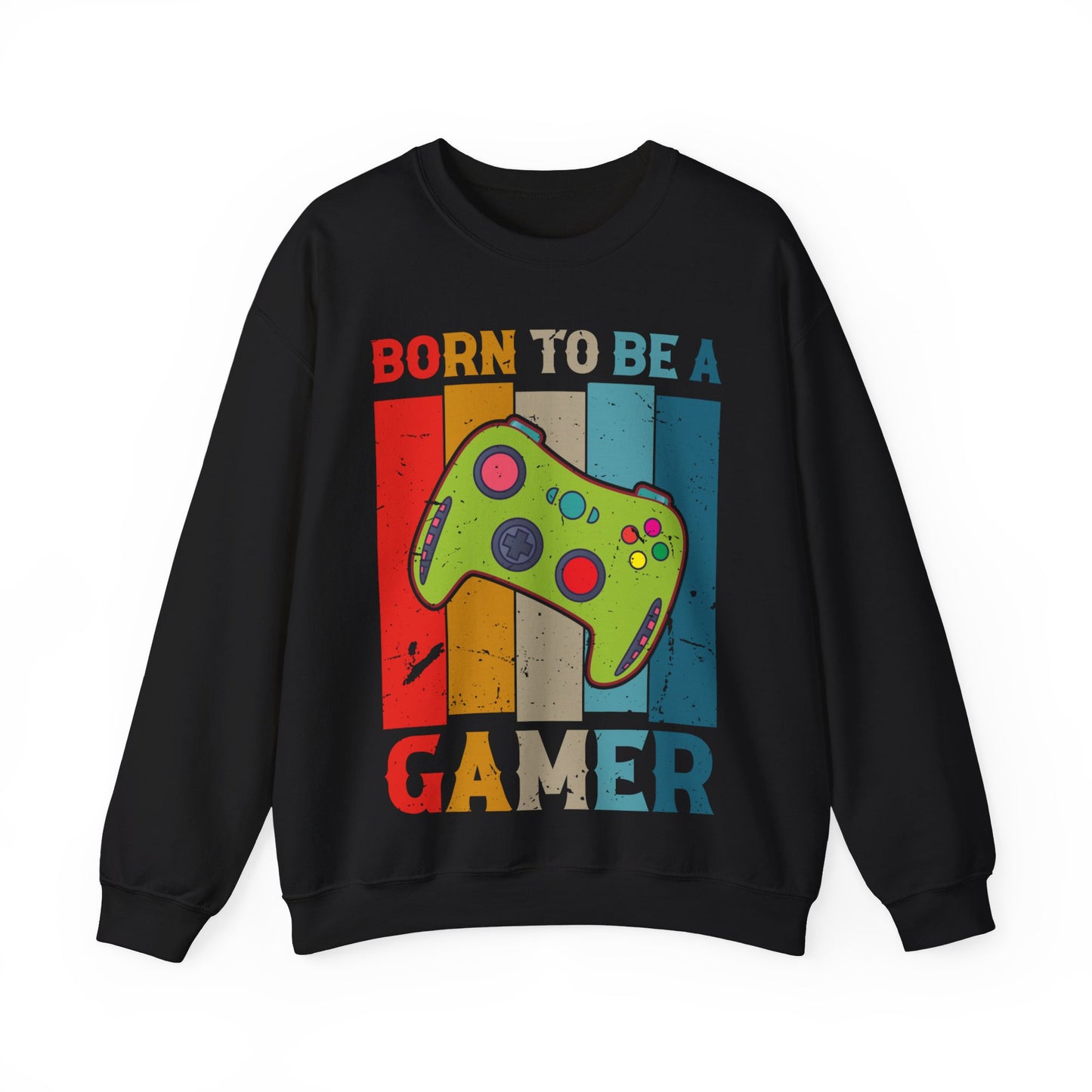 Born To Be A Gamer Crewneck Sweatshirt