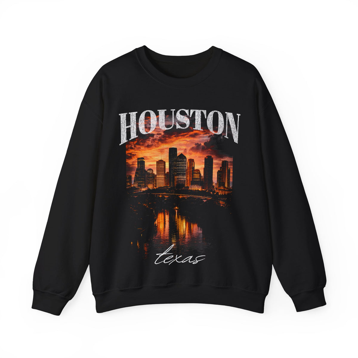 Houston Texas Crewneck Sweatshirt