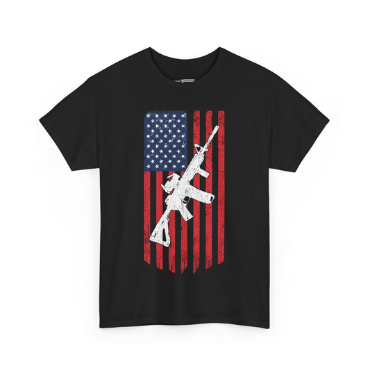 AR15 Gun Flag Shirt