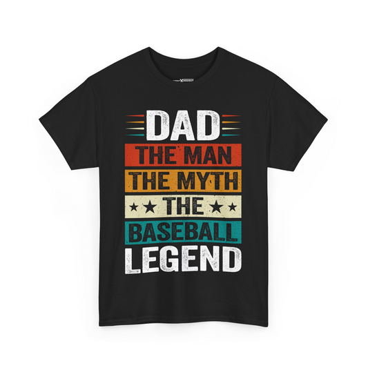 Dad The Math The Myth The Baseball Legend Shirt