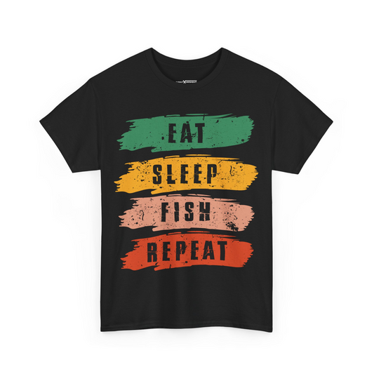 Eat Sleep Fish Repeat Shirt
