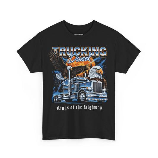 Trucking Diesel King Of The Highway Shirt