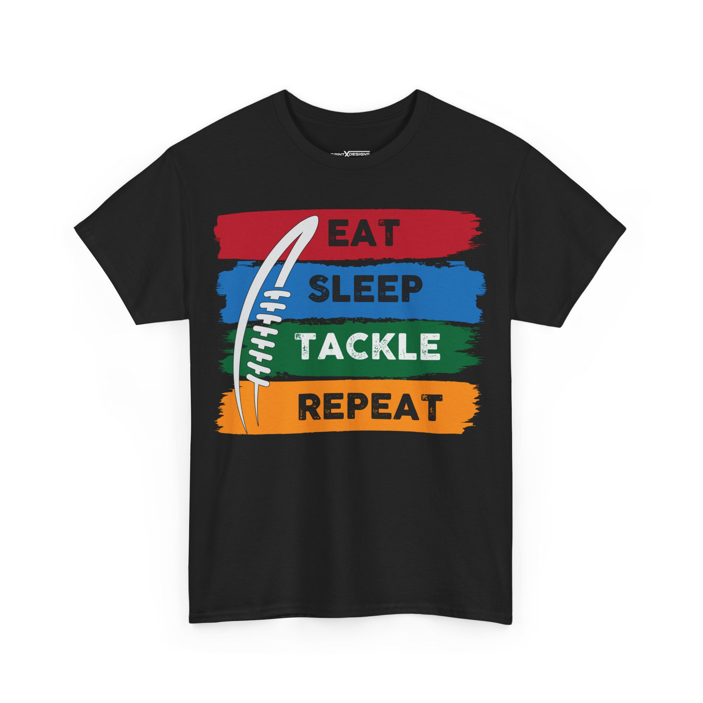 Football Eat Sleep Tackle Repeat Shirt