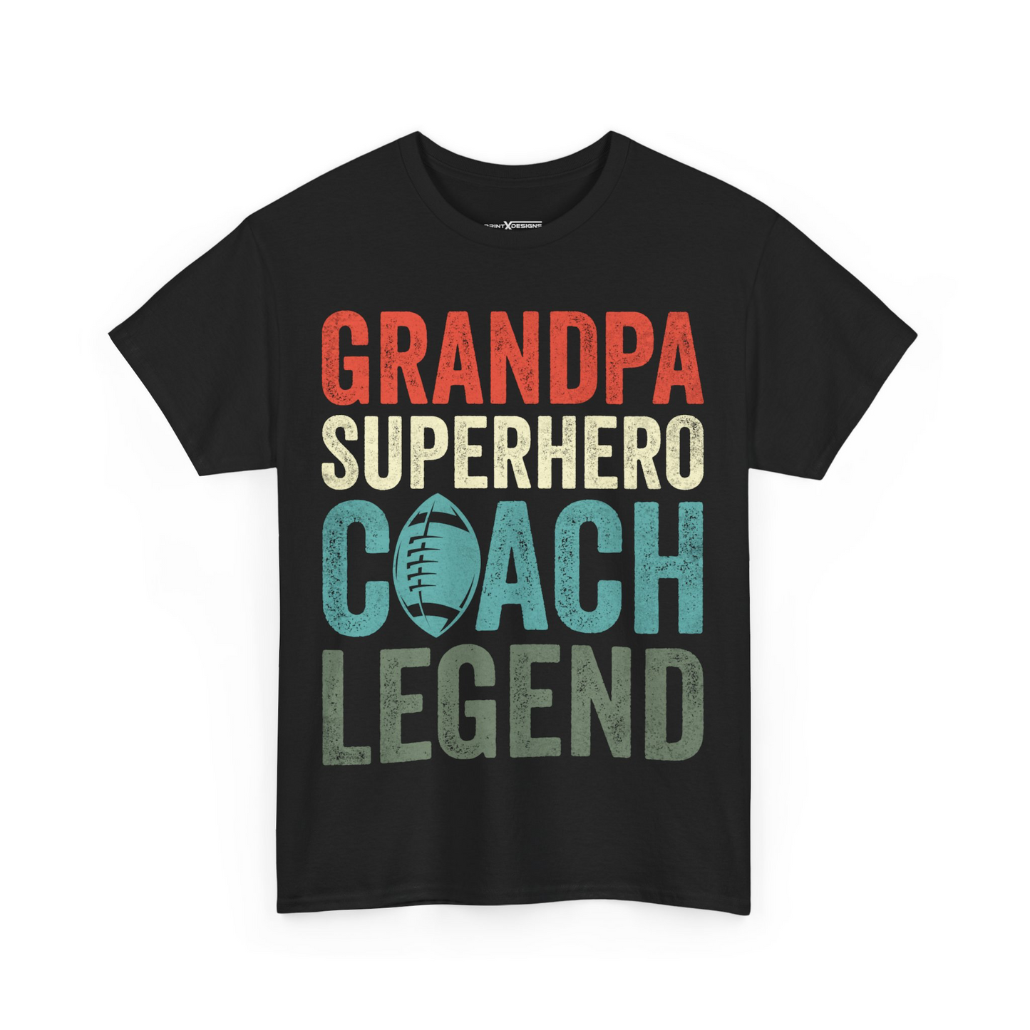 Grandpa Superhero Coach Legend Shirt